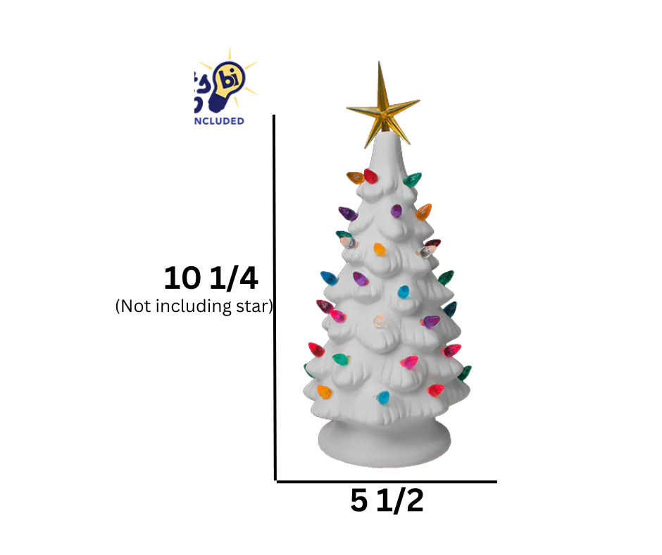 10/23 Ceramic Christmas Tree Class 6pm