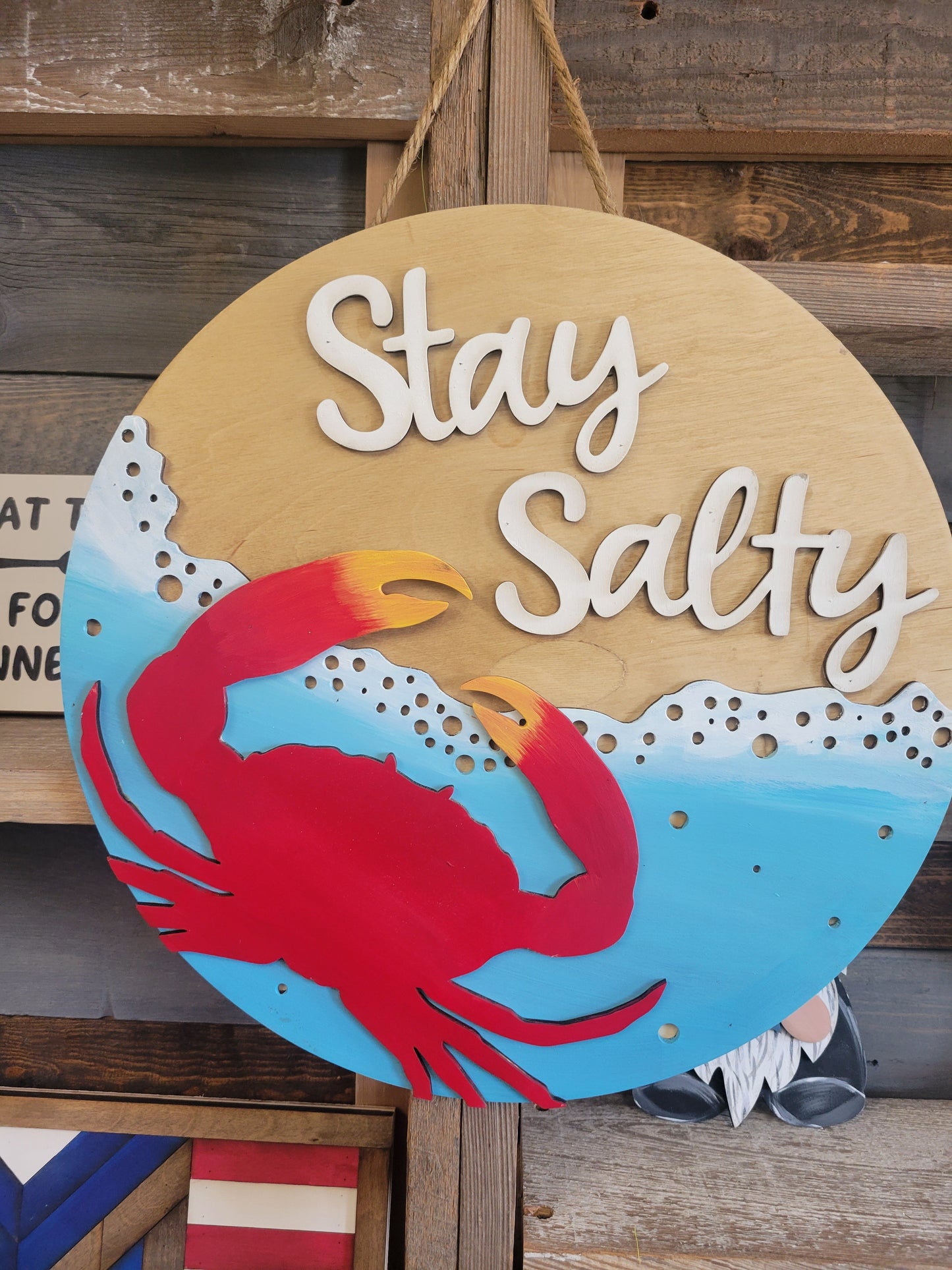 Stay Salty Doorhanger