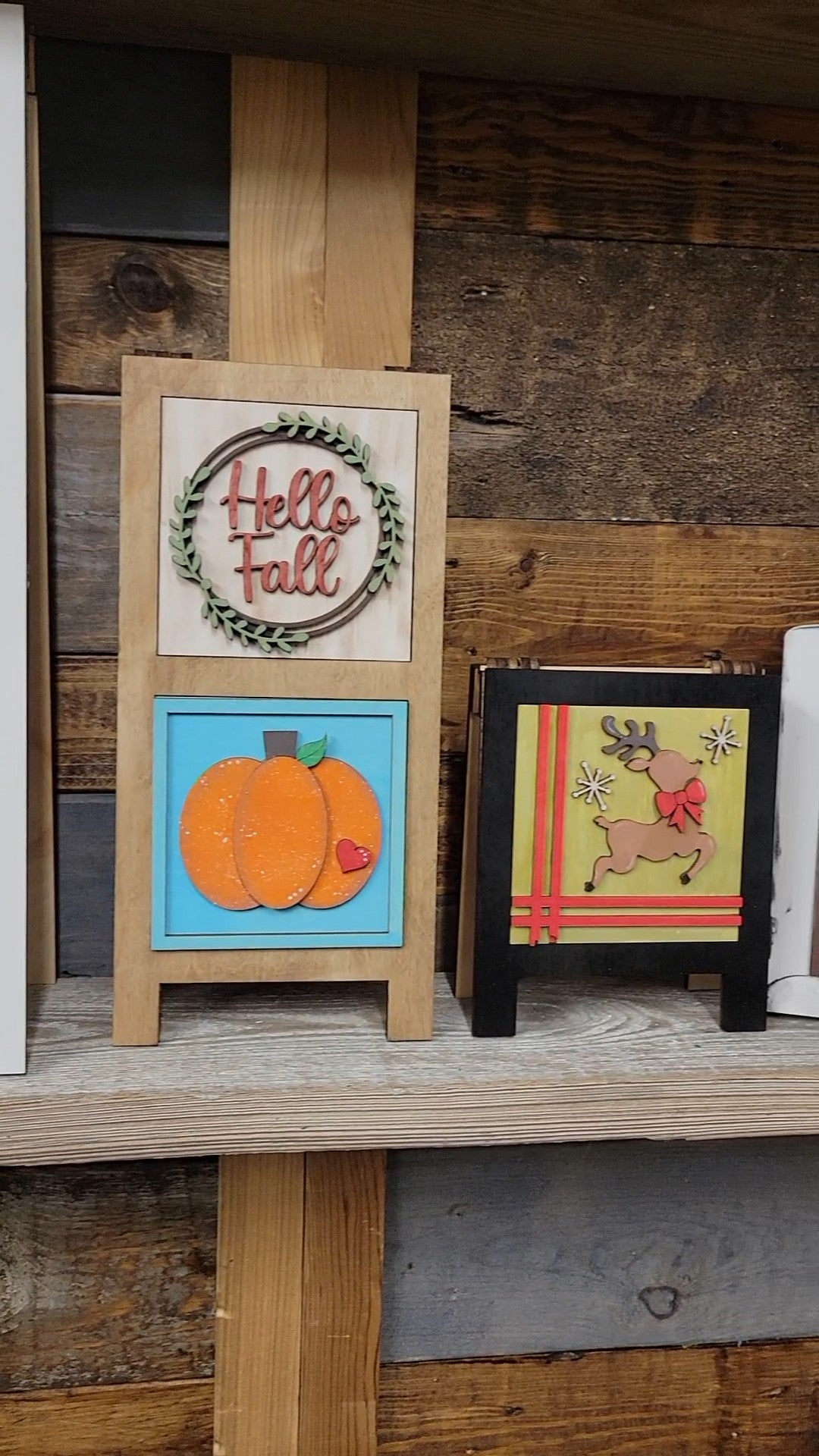 Interchangeable Sandwich Board Tabletop Frame