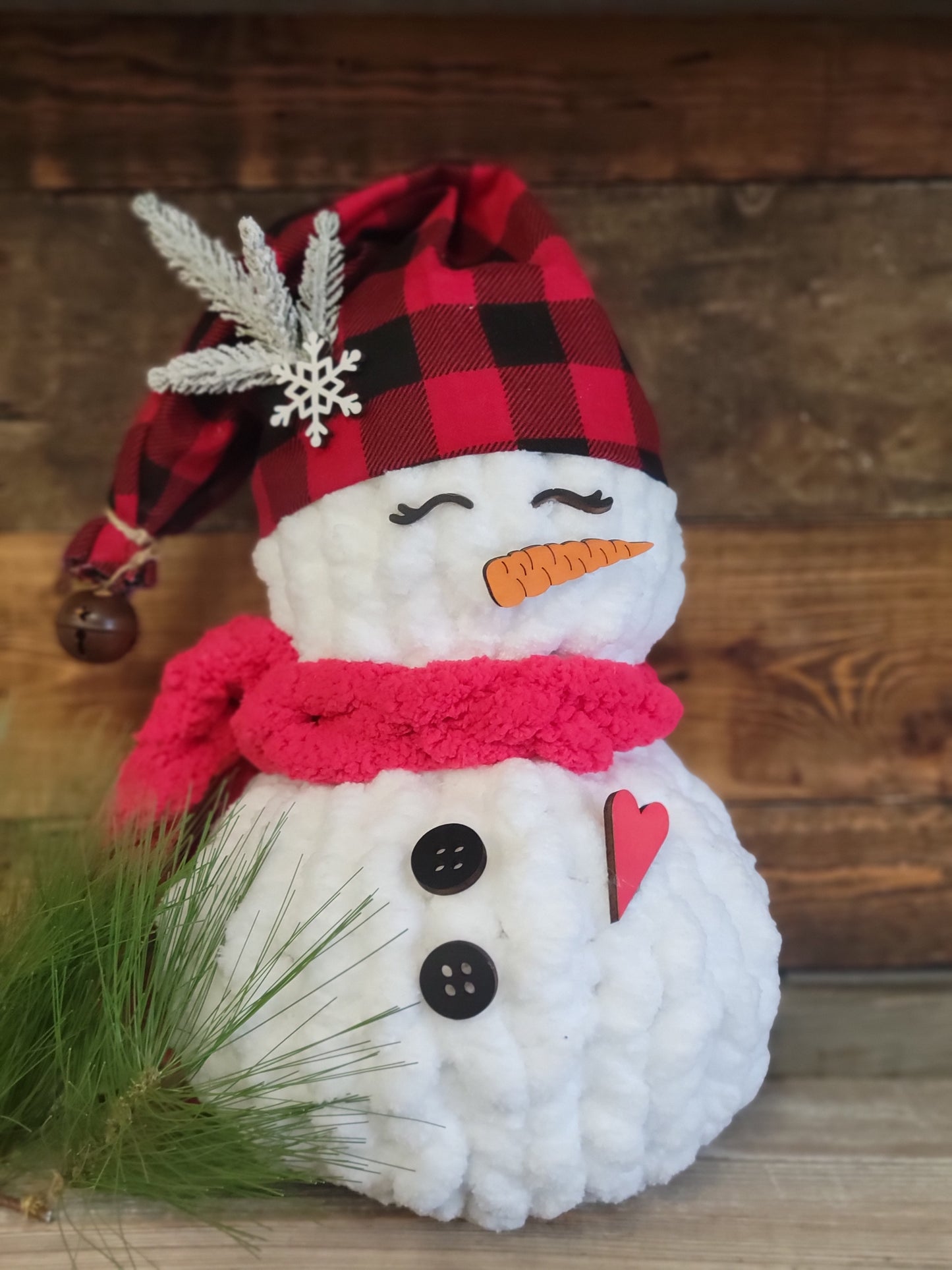 12/29 Chunky Yarn Snowman 6pm