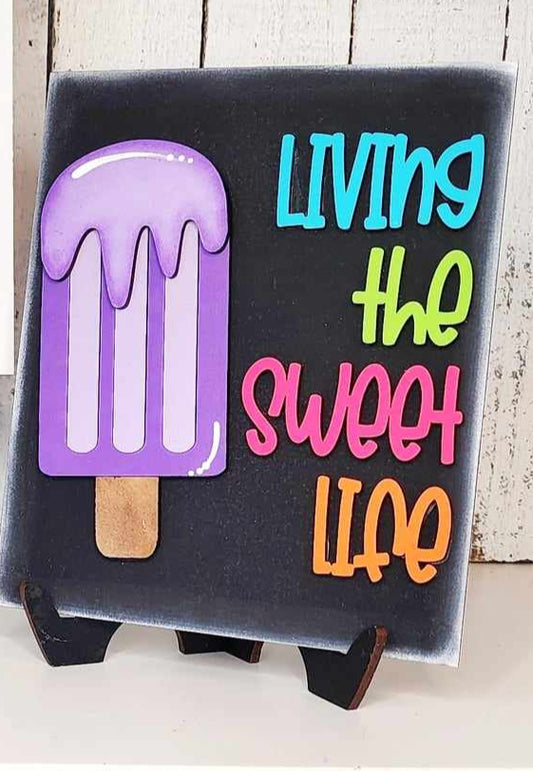 6x8 Popsicle Sign (Sign Only) Frame sold separately