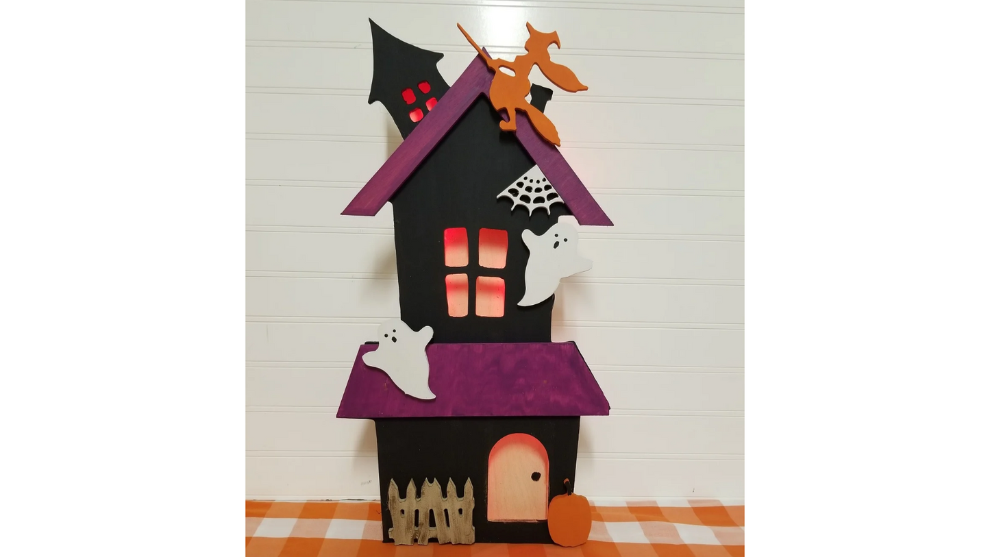 9/26 Lighted Haunted House DIY Workshop 6pm