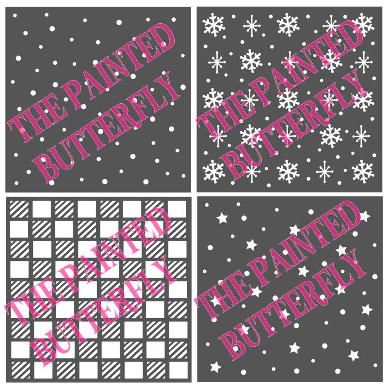 WINTER STENCIL BUNDLE