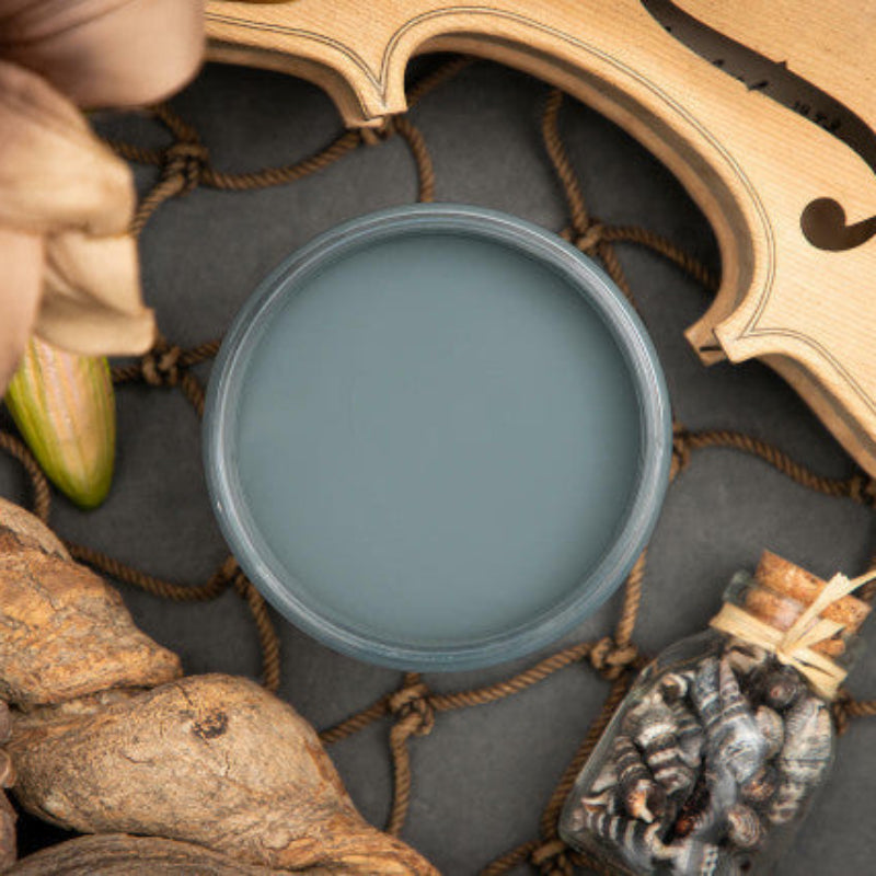 Jar of Dixie Belle Chalk Paint Stormy Seas