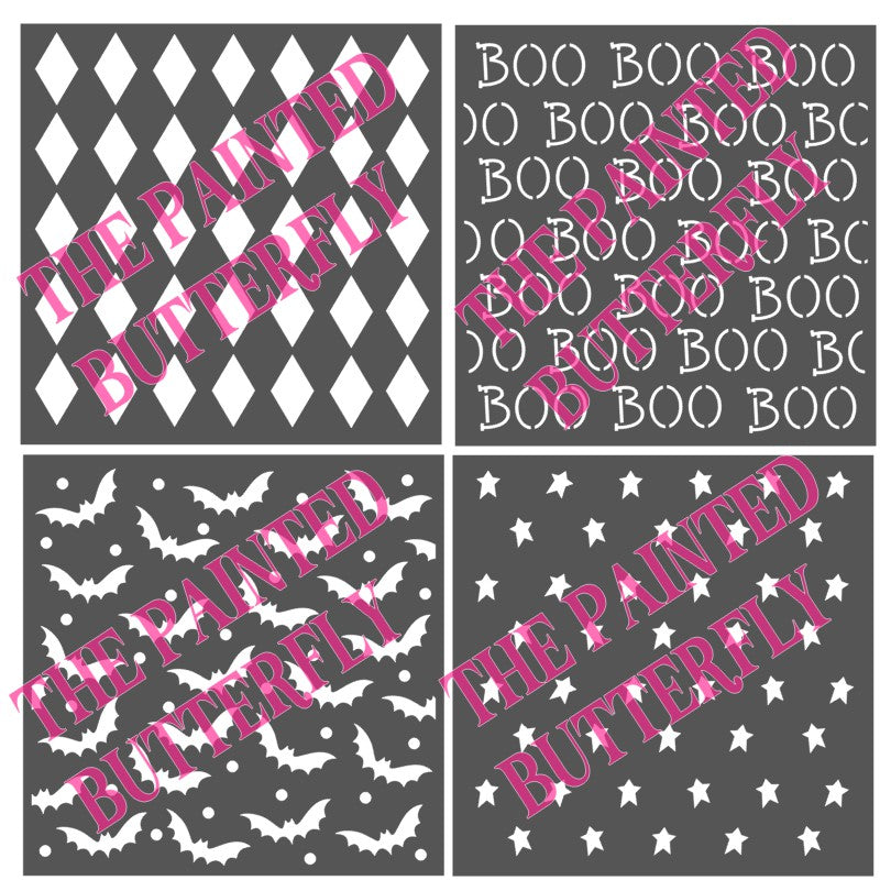 HALLOWEEN STENCIL BUNDLE