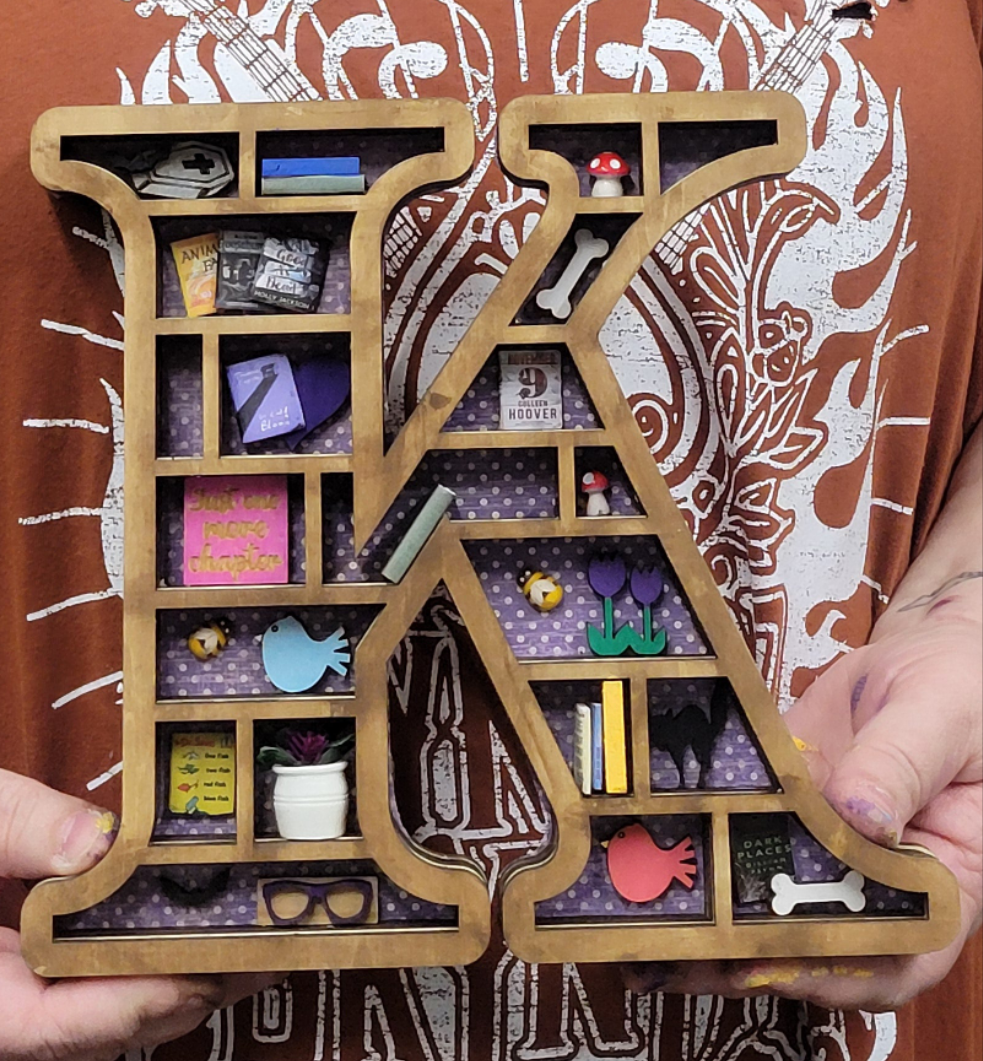 Book Nook Initial