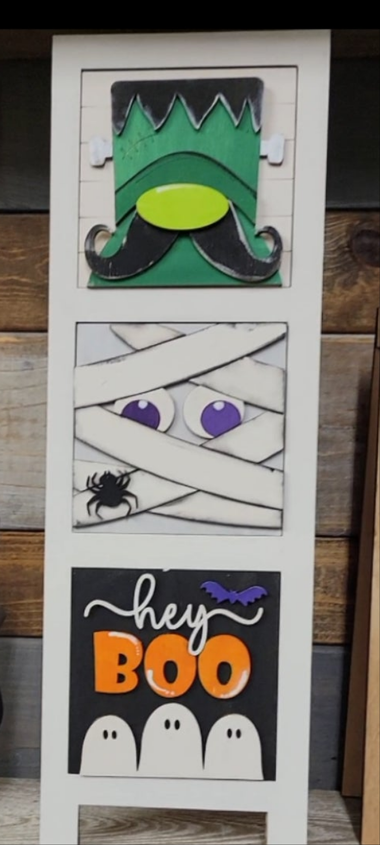 Interchangeable Sandwich Board Tabletop Frame