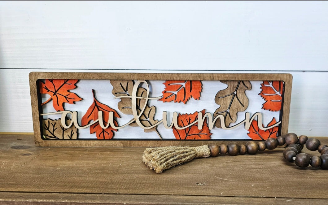 Autumn Sign/Shelf Sitter