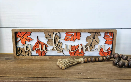 Autumn Sign/Shelf Sitter