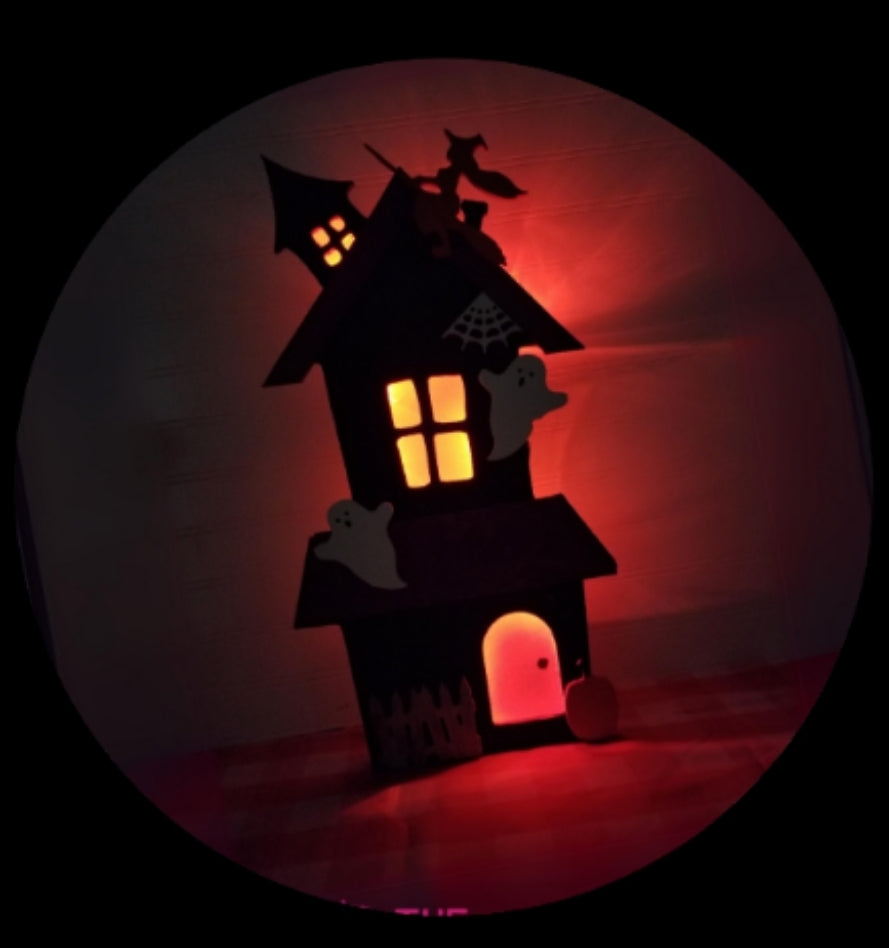 9/26 Lighted Haunted House DIY Workshop 6pm