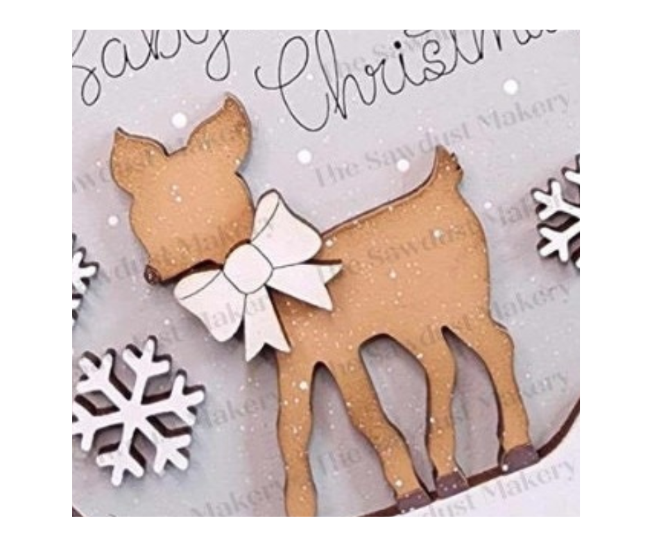 10 pack Baby Reindeer