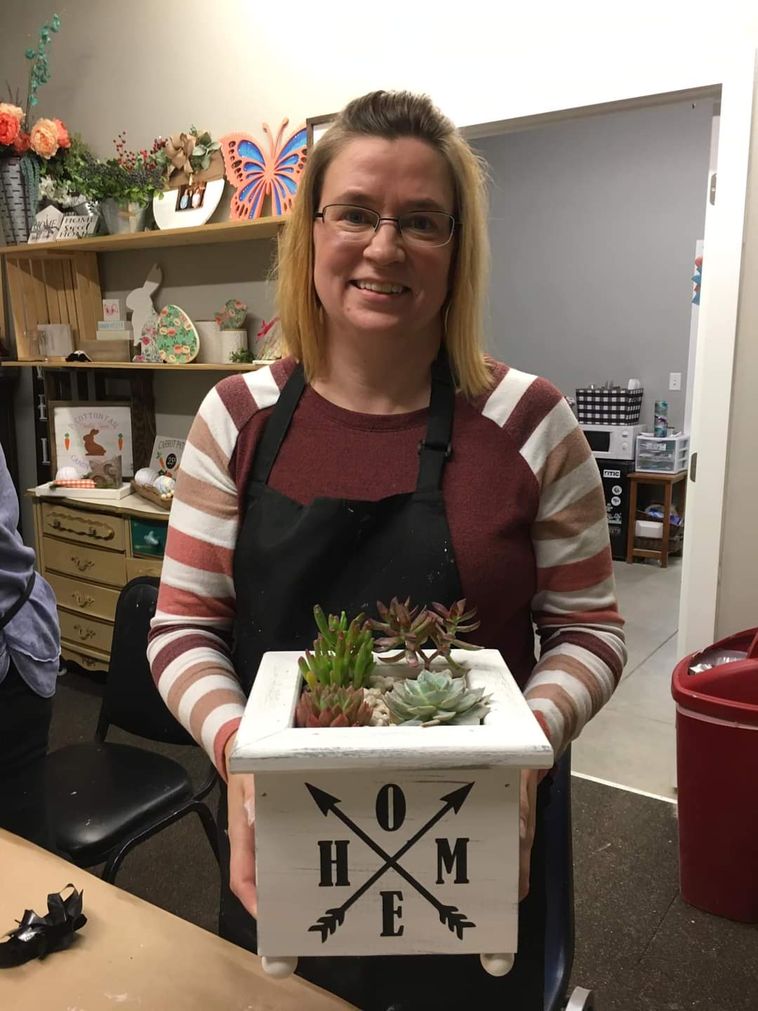 5/6 Paint and Plant Succulent Class 6pm