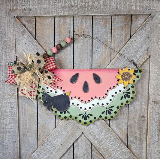 Vintage Watermelon Doorhanger