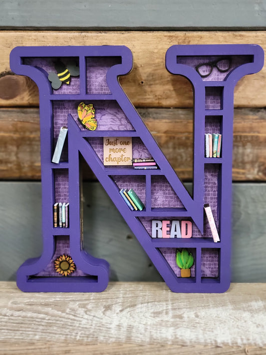 Book Nook Initial