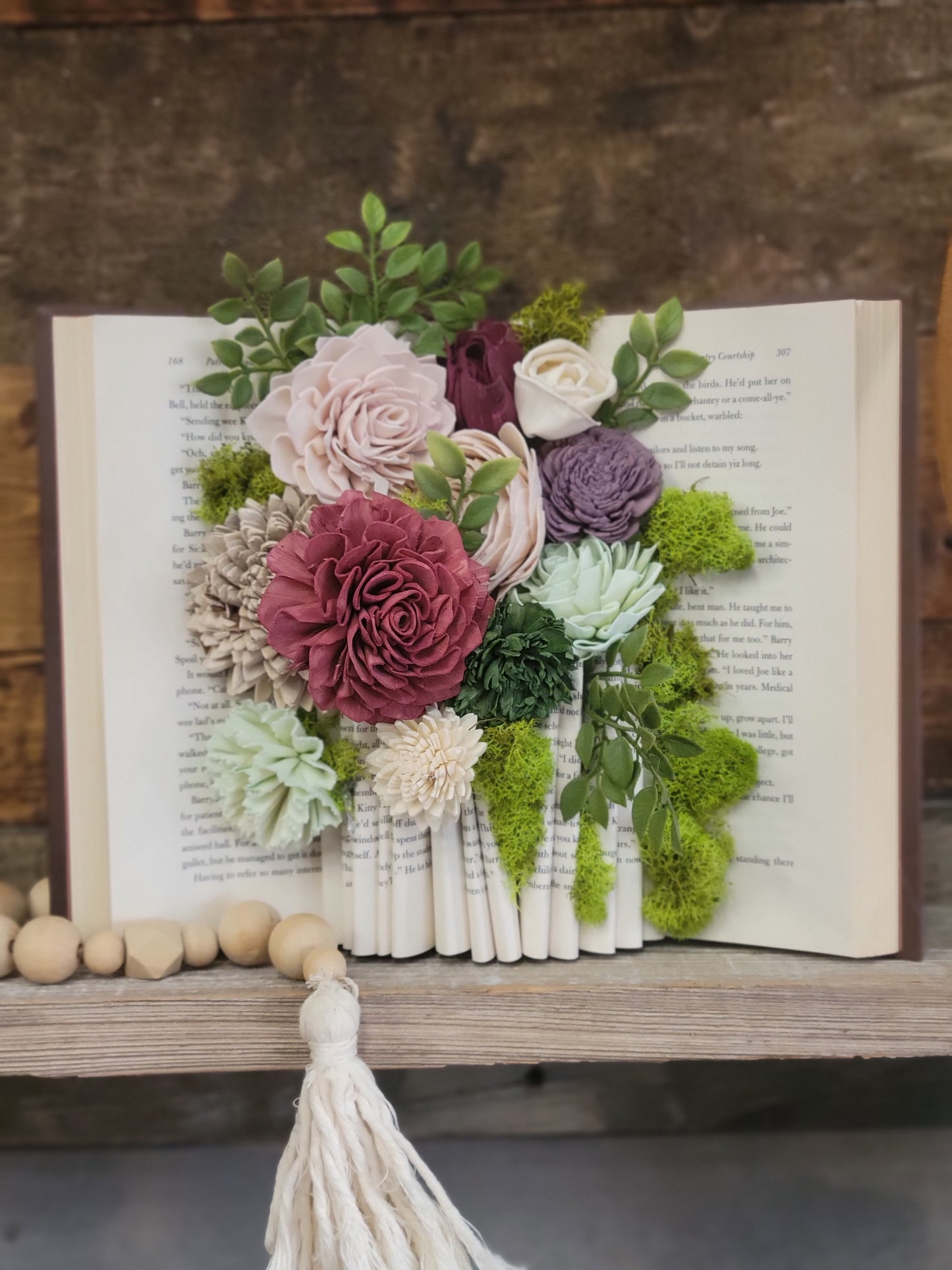 5/20 Sola Wood Flower Book Vase Class 6pm