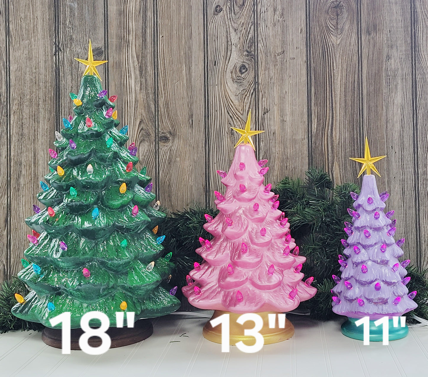 11/13 Ceramic Christmas Tree Class 6pm