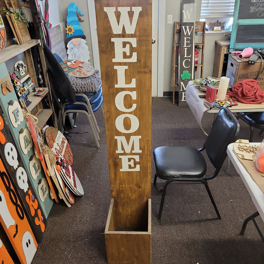 Welcome Porch Planter