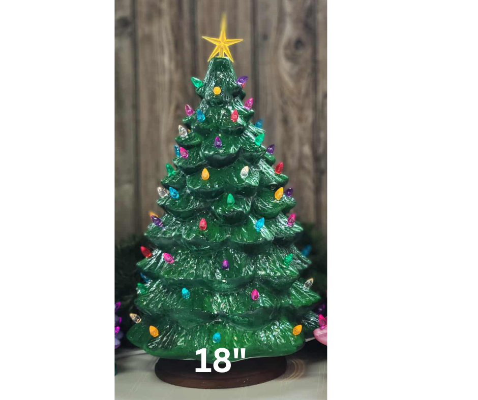 11/13 Ceramic Christmas Tree Class 6pm