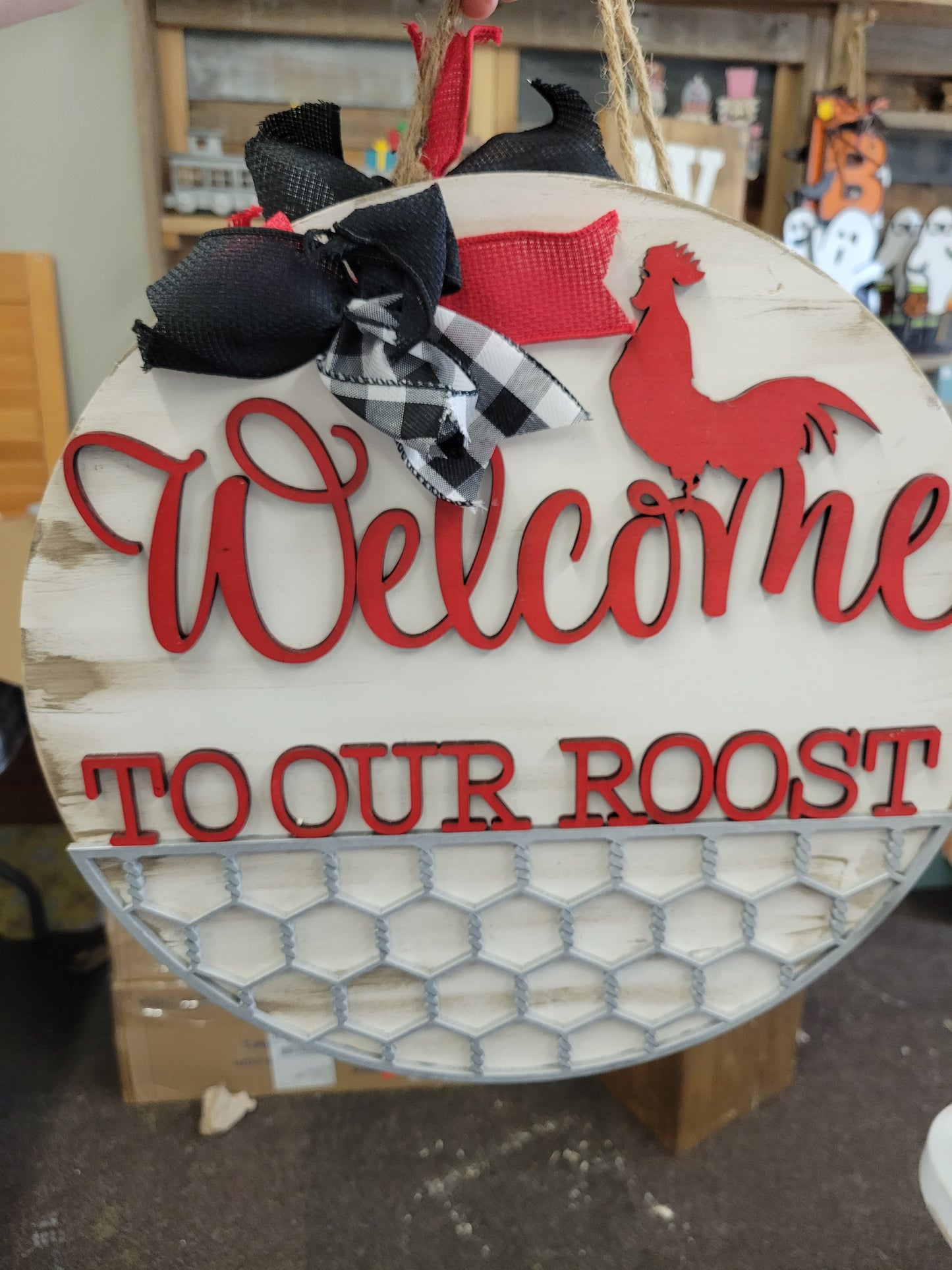 Welcome to our Roost Doorhanger DIY Kit