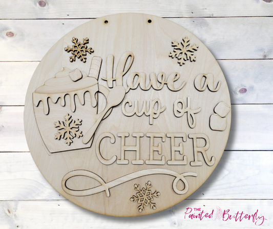 Have a cup of Cheer Doorhanger