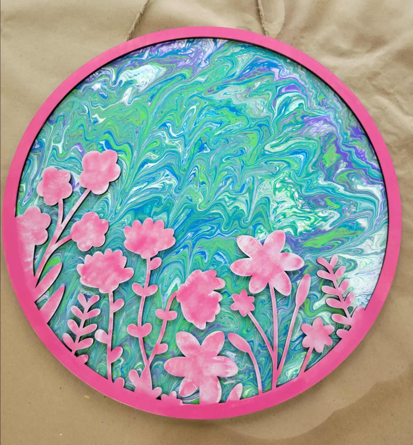 10/9 Paint Pour Class 6pm