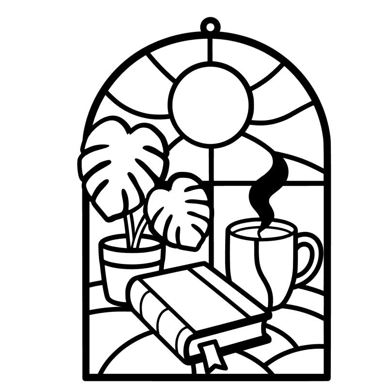 9/21 @ 6PM Glass and Resin Suncatcher Workshop
