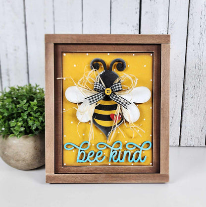Interchangeable Bee Kind Sign (Sign only)