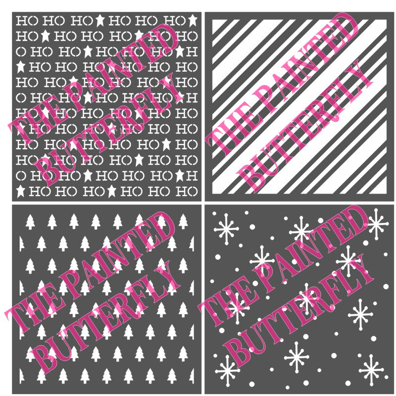 CHRISTMAS STENCIL BUNDLE
