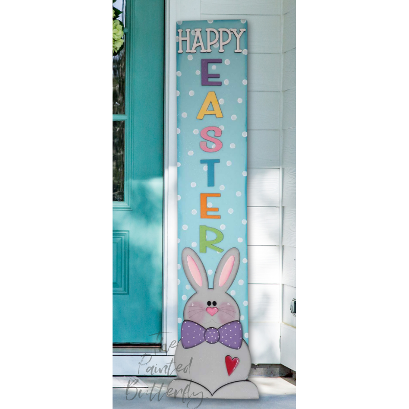 Happy Easter Porch Leaner