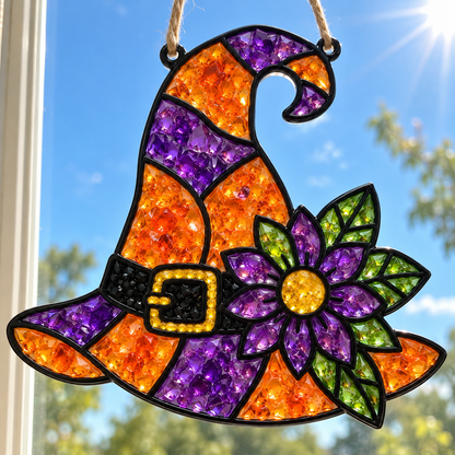 Glass and Resin Suncatcher