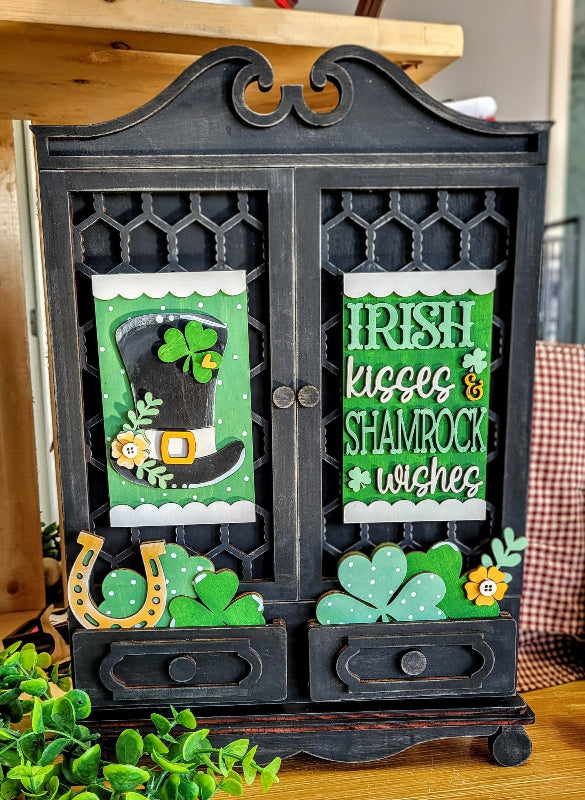 Cottage Cabinet and One Insert