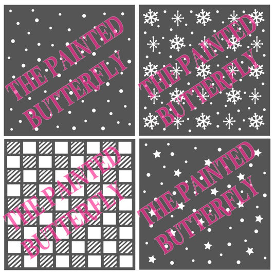 WINTER STENCIL BUNDLE