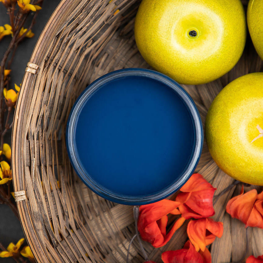 Jar of Dixie Belle Chalk Paint Bunker Hill Blue