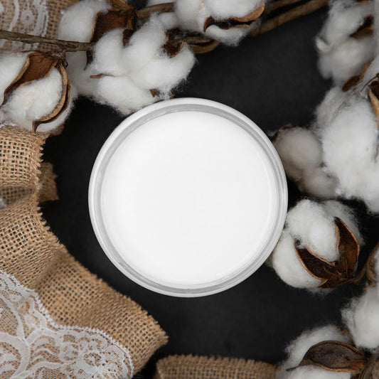 Jar of Dixie Belle Chalk Paint Cotton 