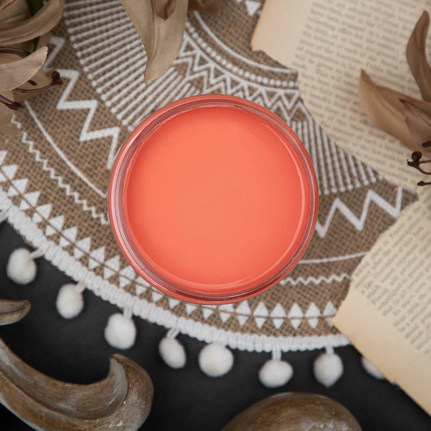 Jar of Dixie Belle Chalk Paint Flamingo