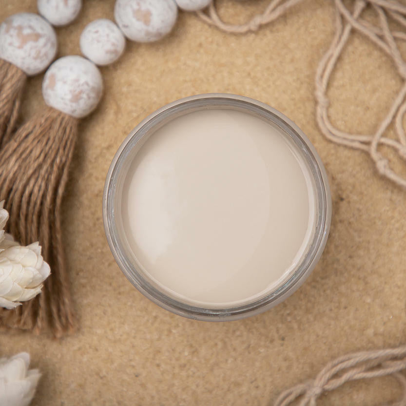 Jar of Dixie Belle Chalk Paint Sand Bar