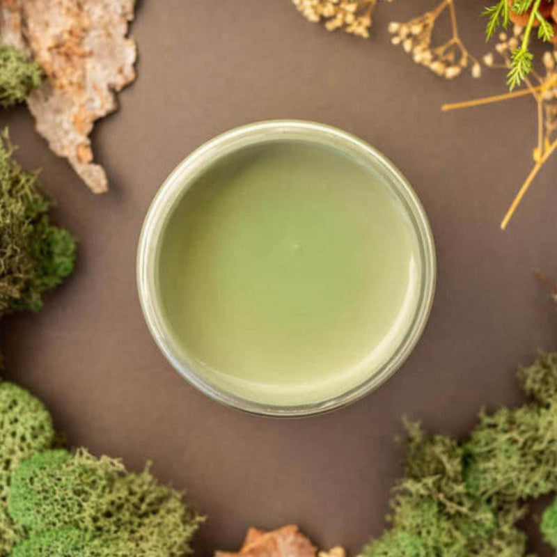 Jar of Dixie Belle Chalk Paint Weeping Willow