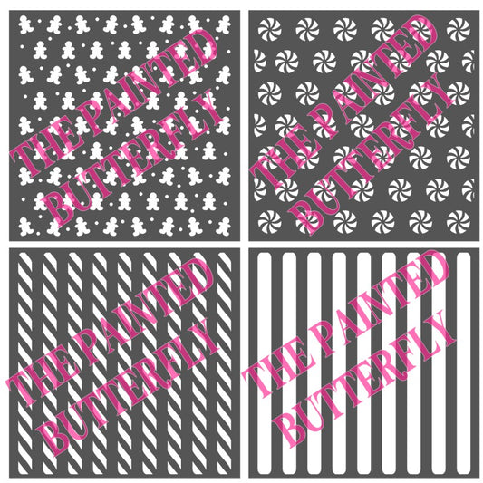 GINGERBREAD STENCIL BUNDLE