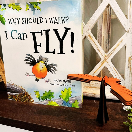 8/26 Toddler Time 10:00 "Why Should I walk? I can fly"