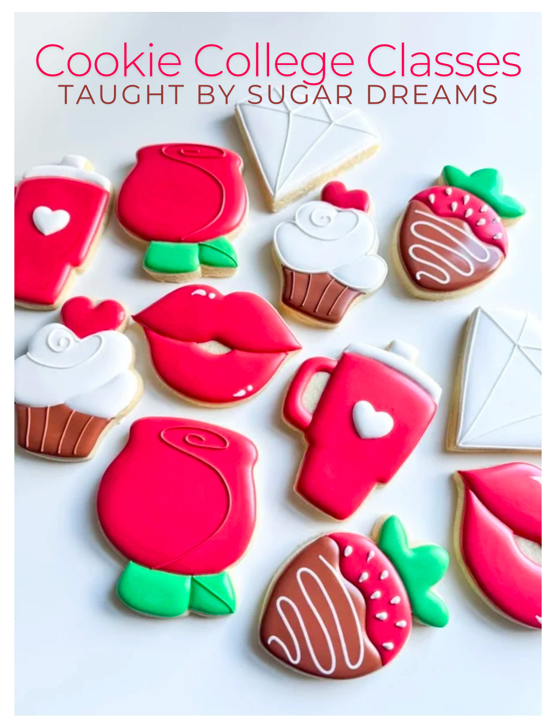 2/9 Galentine Cookie Decorating Class 1:00