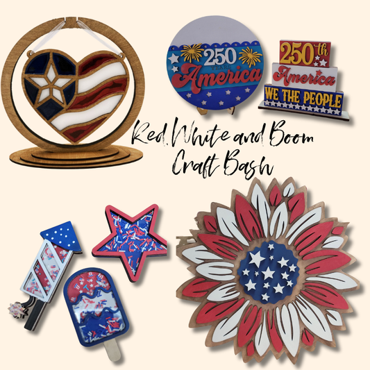 6/8 @ 6pm Red, White & Boom Craft Bash and Taco Bar