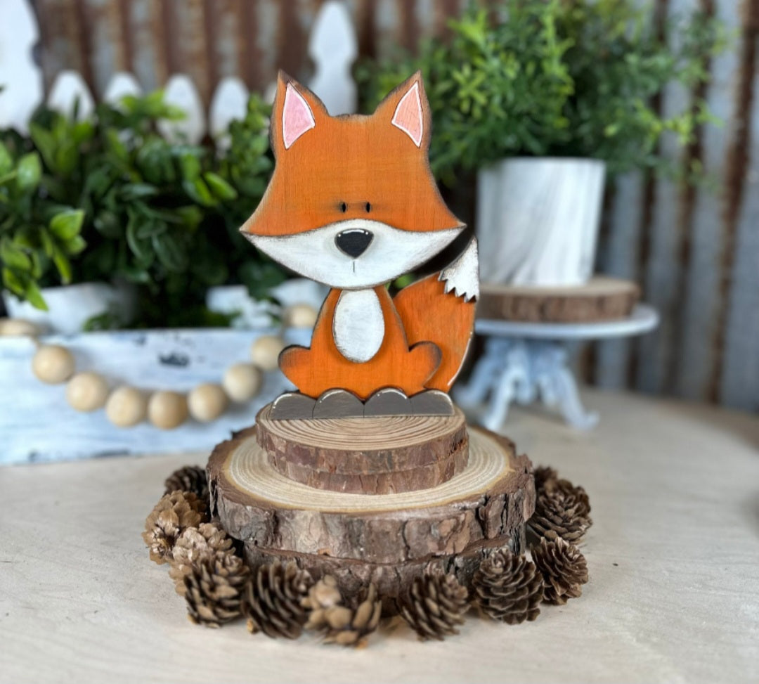 Small Fox Shelf Sitter