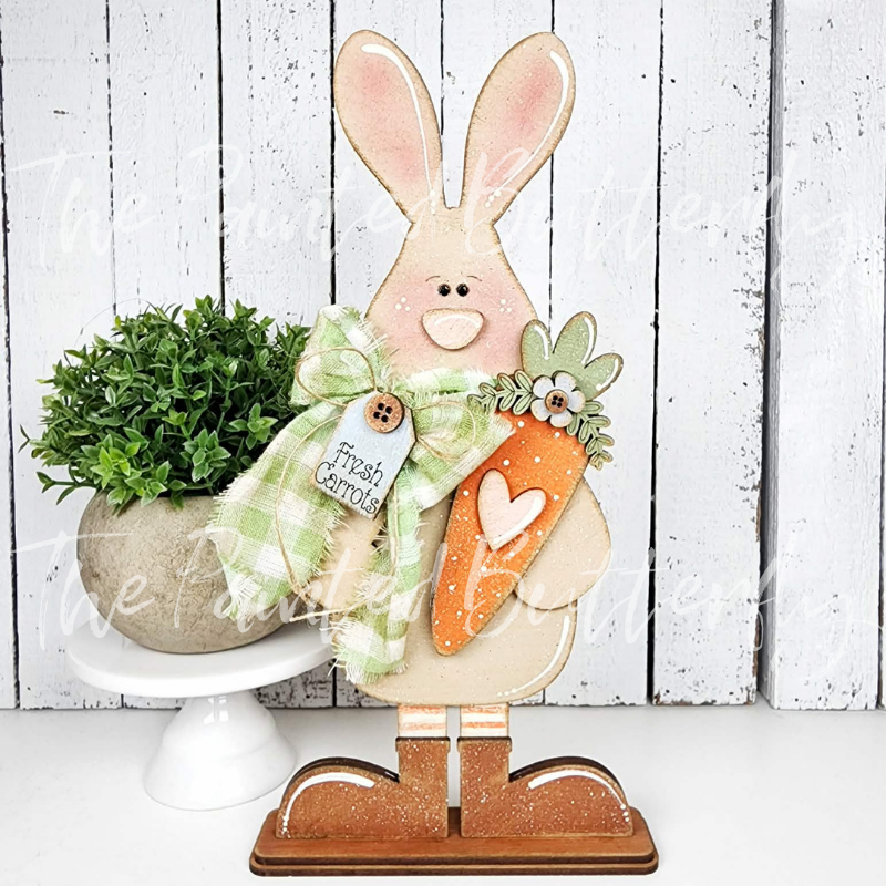 Standing Bunny with Carrot