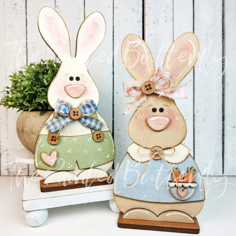 Standing Bunny Couple