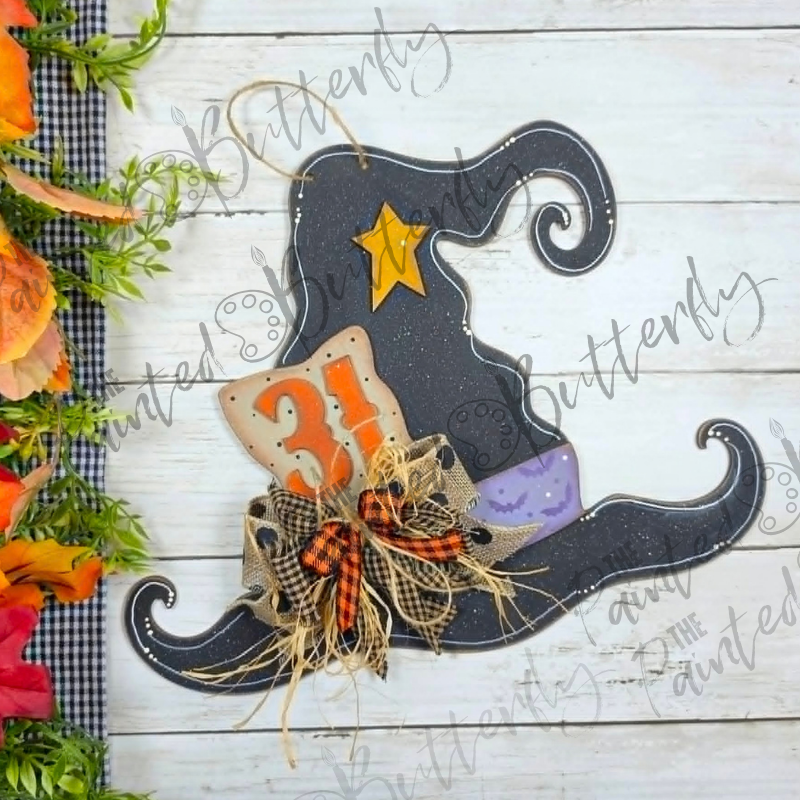 Witch Hat Doorhanger
