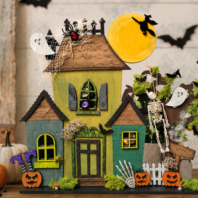 9/24 @ 6pm Lighted Haunted House