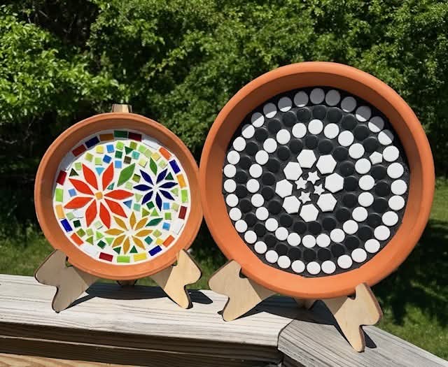 7/23 @ 6pm Mosaic Bird Bath