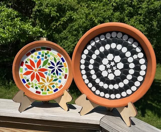 7/23 @ 6pm Mosaic Bird Bath