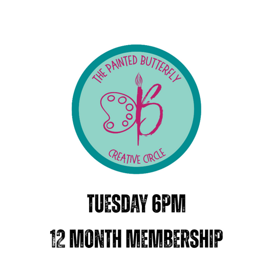 The Painted Butterfly Creative Circle 12 Months - First Tuesday @ 6pm
