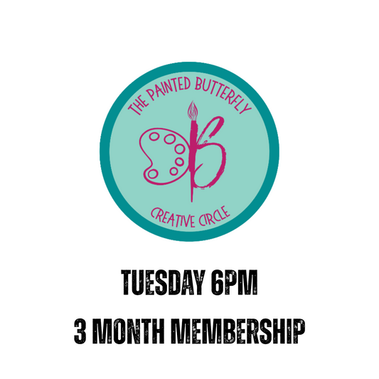 The Painted Butterfly Creative Circle 3 Months - First Tuesday @ 6pm